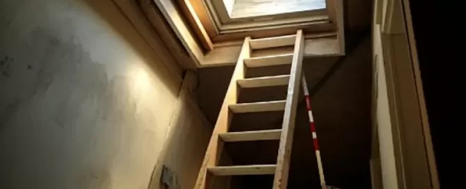 How to insulate a loft hatch